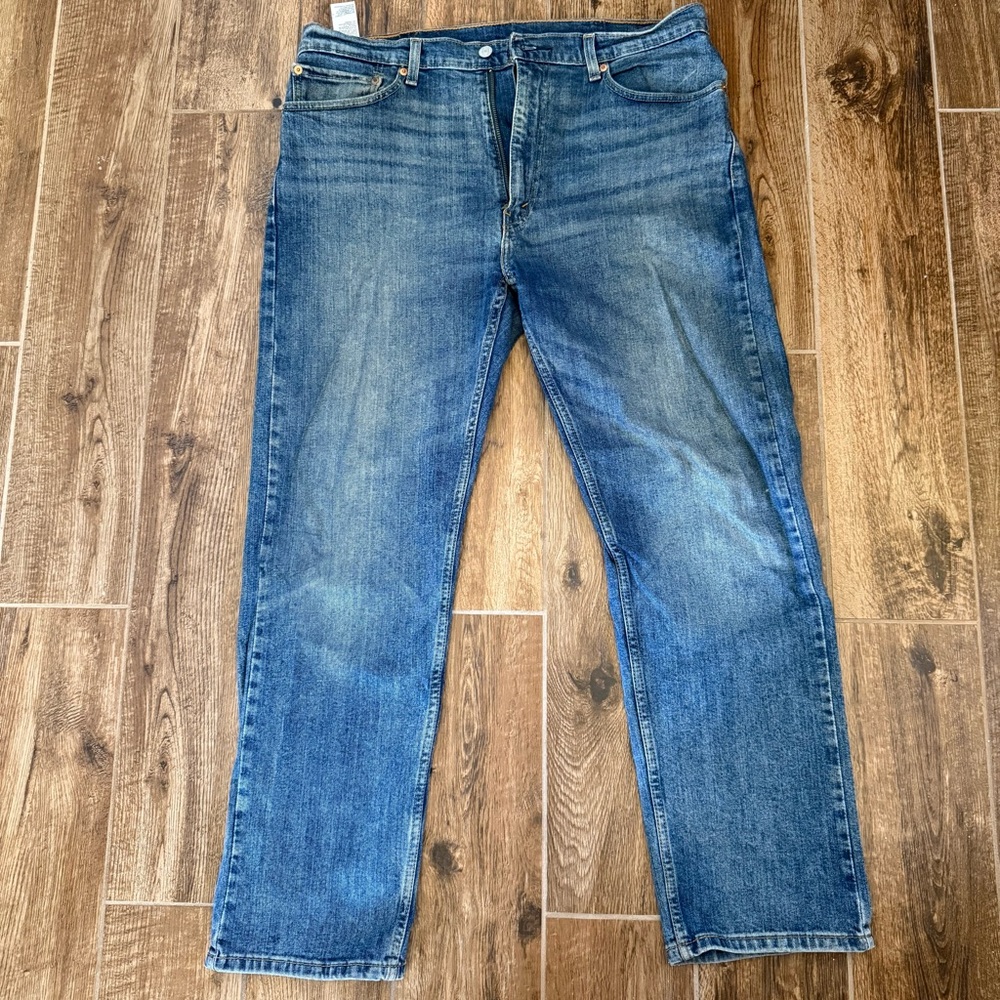 Levi's Men's 505 Straight Blue Jeans